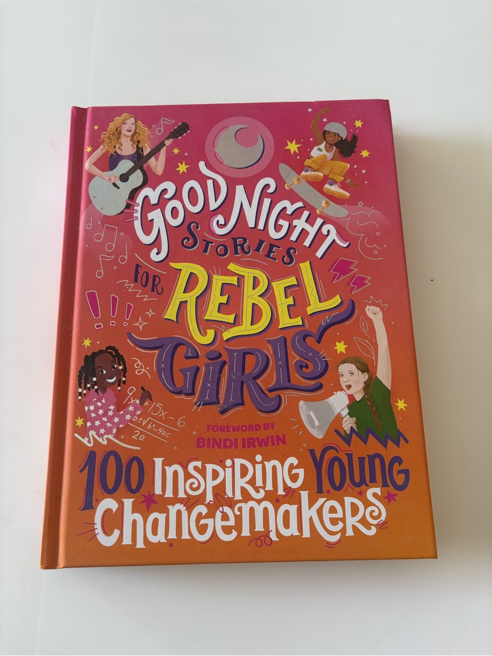 Good Night Stories for Rebel Girls – Inspiring Kids Picture Book (Pink/Orange)